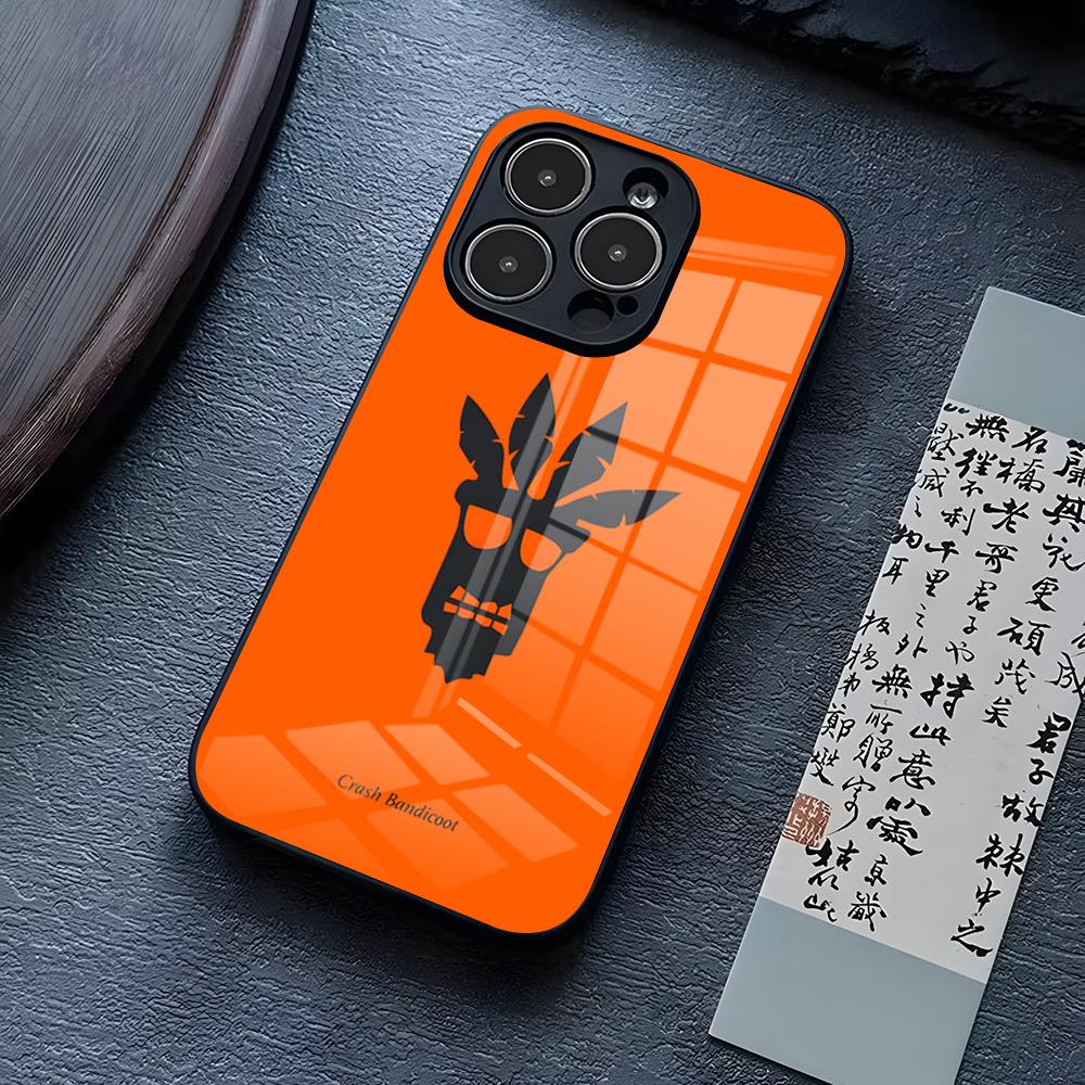 Prime Crash Bandicoot Phone Case For IPhone 13 Pro Max 14 16 Plus 12 Mini 11 15 X XR XS 8 7 Plus SE Tempered Glass Back Cover