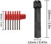 Turning Tool 12mm Shank Lathe Turning Tool Holder Boring Bar Lathe Tool Lathe Cutter CNC Metal Turning Rod Holders and Inserts