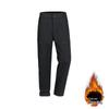 Men's Waterproof Multi-Pocket Cargo Ski Pants - Plus Velvet Warmth, Outdoor Sports / Mountaineering, Straight Leg, Autumn-Winter Long Pants
