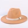Popular European and American Classic Simple Flat-brimmed Top Hat Men's and Women's Fashionable and Elegant Versatile Jazz Hat Top Hat