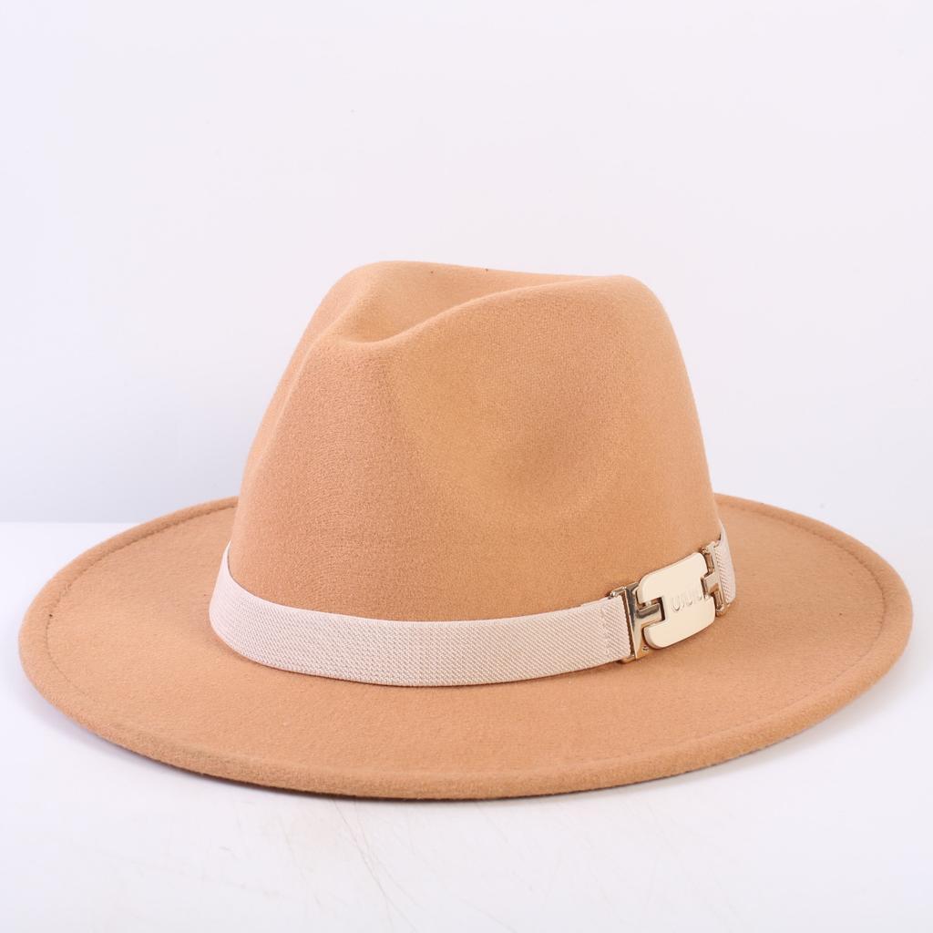 Popular European and American Classic Simple Flat-brimmed Top Hat Men's and Women's Fashionable and Elegant Versatile Jazz Hat Top Hat