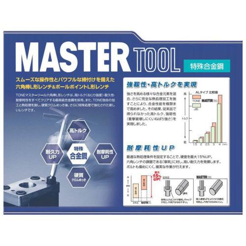 TONE Long Ball Point L Type Wrench BL-04 Width across flats 04mm