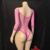 Hot Sexy Lingerie Woman Fishnet Bodysuit Fancy Lace Underwear Porn Costume See-through Bodystockings Mesh Bikinis Erotic Sex Set