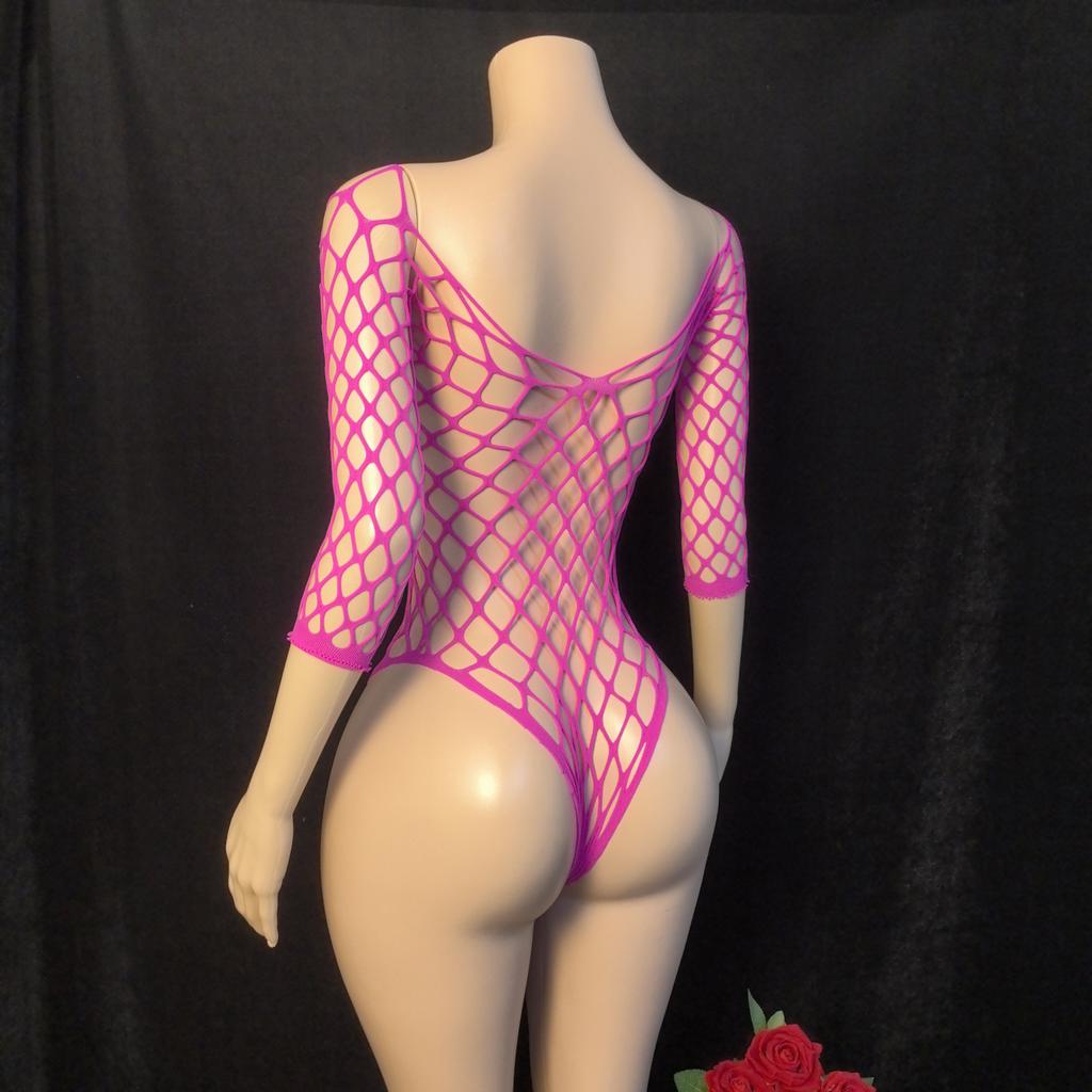 Hot Sexy Lingerie Woman Fishnet Bodysuit Fancy Lace Underwear Porn Costume See-through Bodystockings Mesh Bikinis Erotic Sex Set