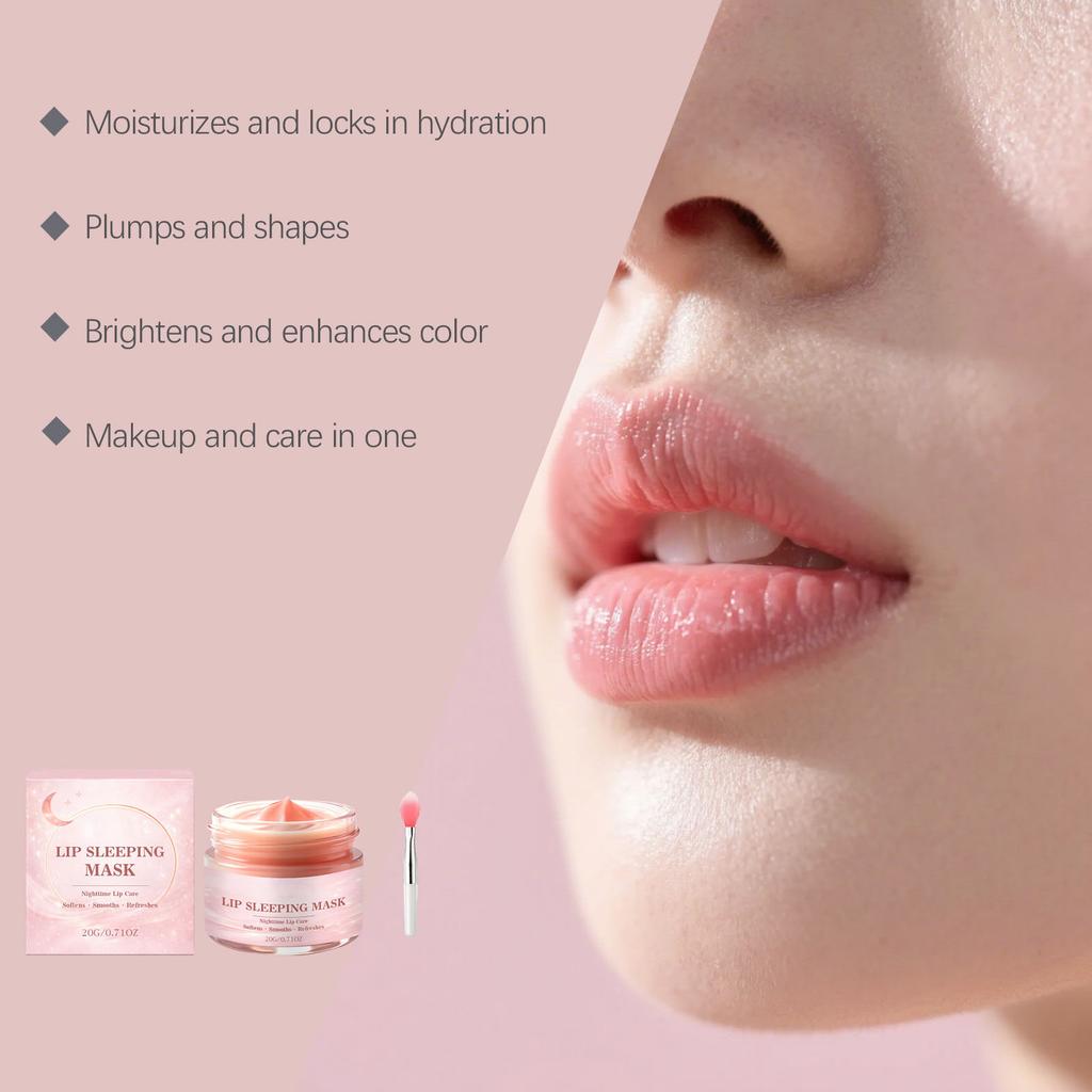 Hydrating Lip for Dry Lips, Natural Moisturizing Lip , Lightweight Overnight Lip Non-Greasy