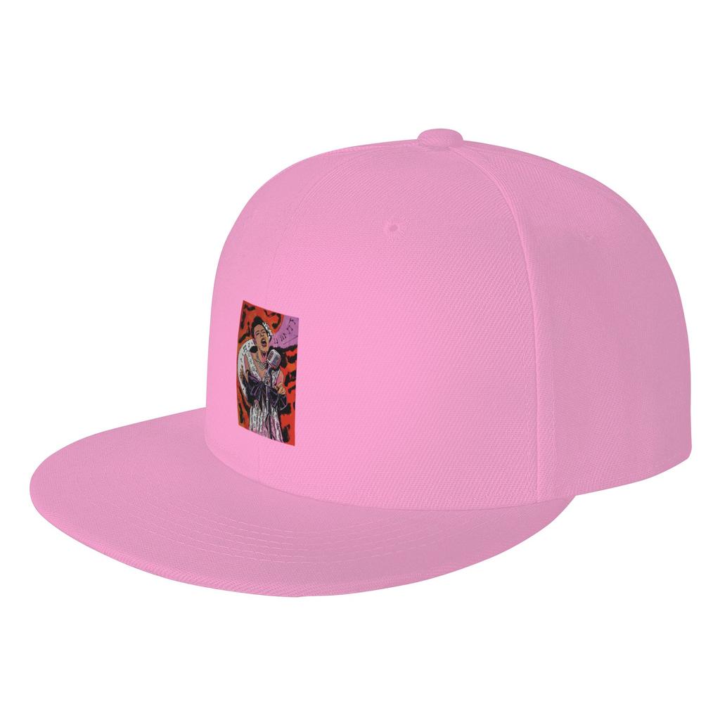 Fashion Best Seller Billie Holiday Flat Brim Sun Hat Sports Enthusiasts Womens Caps