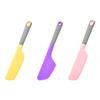 Silicone Cream Baking Scrapers Heat Resistant Scrapers Nonstick Butter Spatula Kitchen Pastry Scrapers Cake Baking Tools