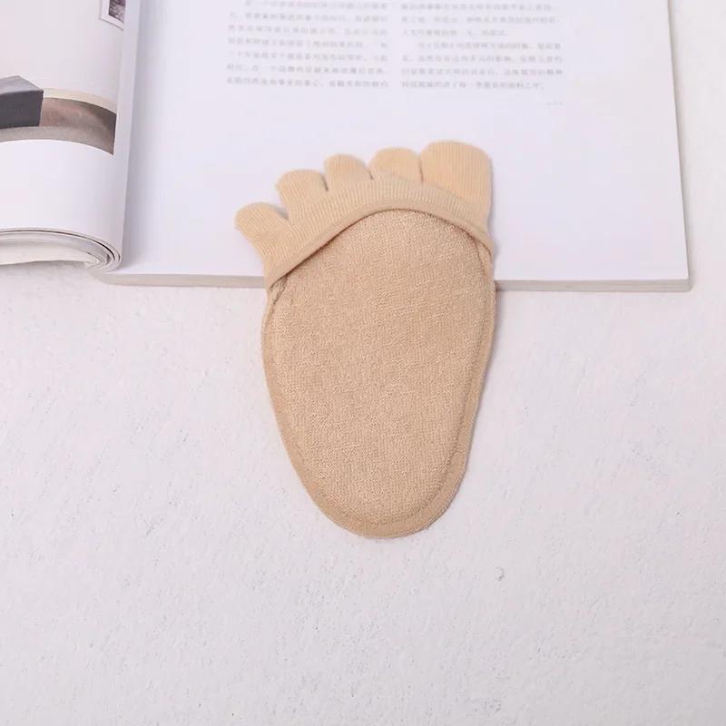 

2 шт. = 1 пара, разделитель пальцев ног, эластичный уход за ногами, полустельки, носки на пять пальцев, подушечки, рукав для защиты от вальгусной деформации большого пальца стопы