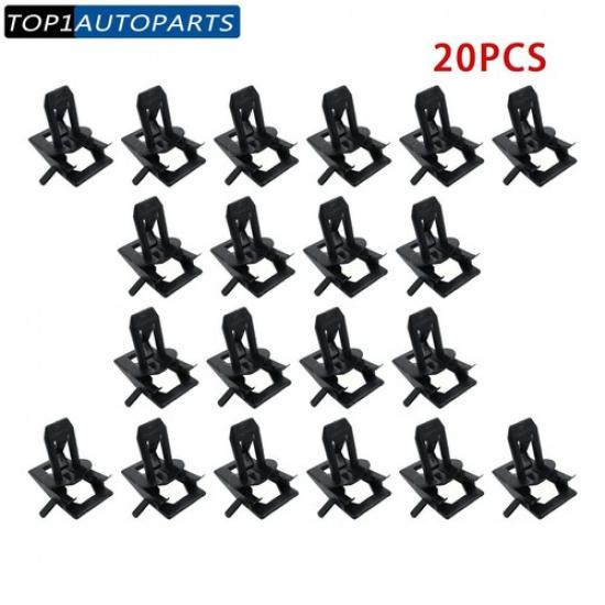 20pcs Headliner Molding Trim Garnish Clips For 1978-88 Chevy Malibu Monte Carlo