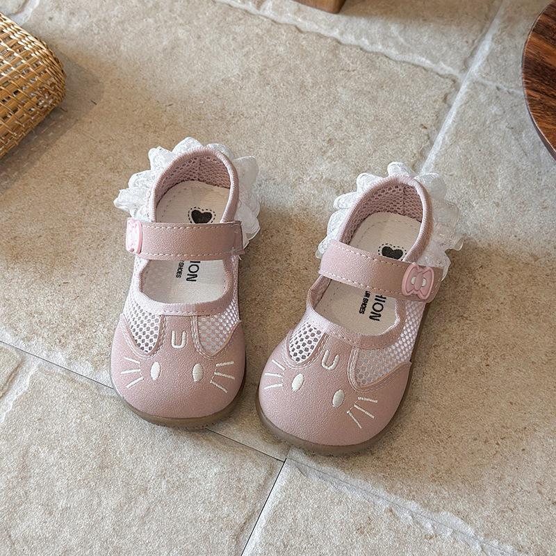 Korean Style Silver Mary Janes - Fashion Toddler Girls  Summer Princess Shoes, 2026 Collection 22