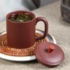 Auspicious Zisha Purple Clay Teacup