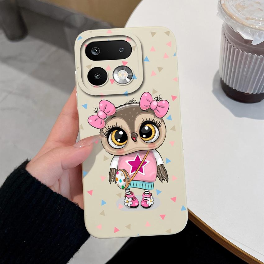 For Oppo Realme 16 14 15 Pro Plus C85 Pro P3 Lite Oppo Reno15 Pro A6X A95 A72 A73 A74 Phone Case Cute Cat Cartoon Lightweight Camera Protection Bumper