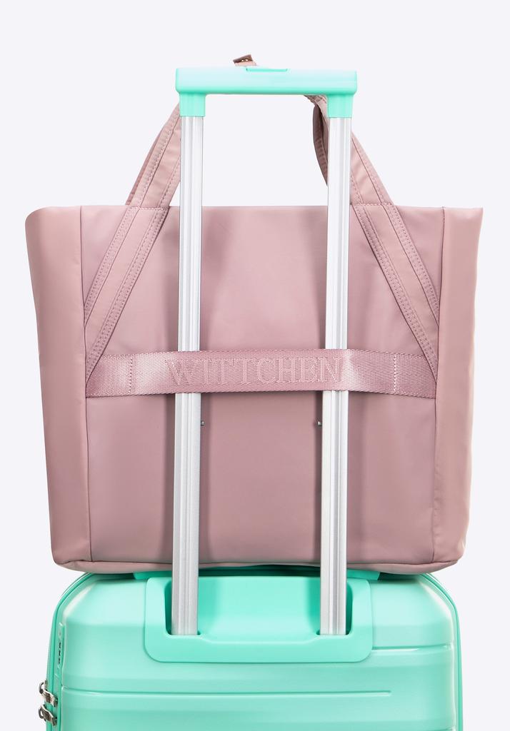 Borsa da Viaggio Multifunzionale in Nylon Wittchen da Donna per Aereo Rosa