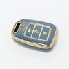 4 Buttons Shell Cap Tag Remote Holder For Honda Accord Civic Crv Jazz Hr-V Hrv 2013 2014   Tpu Car Key Fob Cover Case