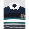 Binpolmen Heritage Club Rugby Collared T-Shirt Ash