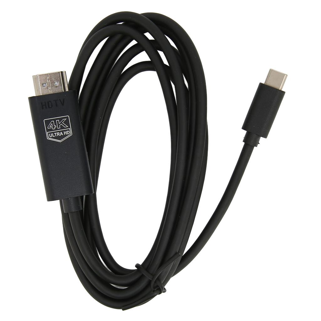 Gleicher Bildschirm Kabel 4K Verzögerungsfreier Typ C zu HD Multimedia Interface Adapterkabel für Telefon TV