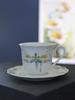 220ml CUP WITH SAUCER FOR TEA COFFEE SET OF 6 PAPILLON AS A GIFT