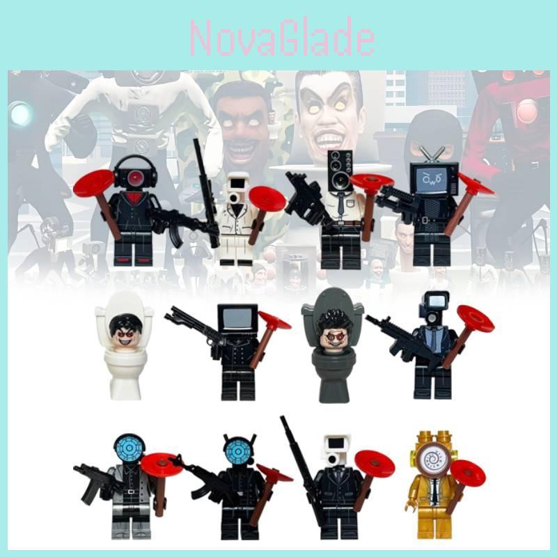 Ninja Chicken Pixel World Building Blocks Educational Toy For Kids