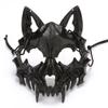 Top Quality Skull Party Mask Anime Dragon God Skeleton Half Face Masks Bone Skull Animals Mask Cosplay Dance Prom Costume Props