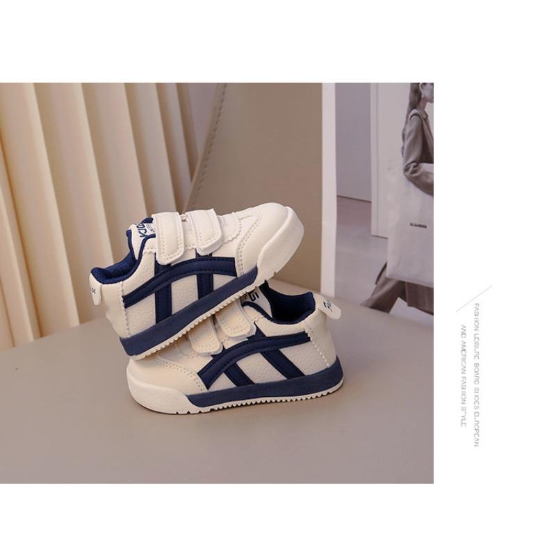 Children's Forrest Gump Shoes Girls Spring and Autumn Soft-soled Non-slip Shoes Baby Toddler Anti-kick Shoes Leather Board Shoes Sequins