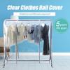 1.8M Household Clothing Rail Cover Coat Garment Dress Suit Bags Clothes Dustproof Hanger Storage Protector Dust Bag