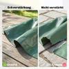 Waterproof Tarpaulin 4 X 6 M 90g/m² All-Purpose Tarp Green