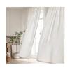 Misty Cloud Jacquard Gauze Curtains - Light Filtering Privacy Curtains for Living Room, Bedroom, Bay Window, and Balcony