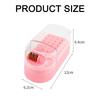 New Nail Drill Bits Organizer Box Nails Material Storage 30 Slots Nail Bag Organizer  Nail Art Supplies MJSN04