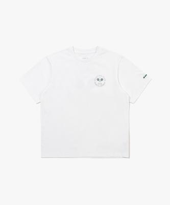Airtex Racket Short Sleeve T-Shirt Off White