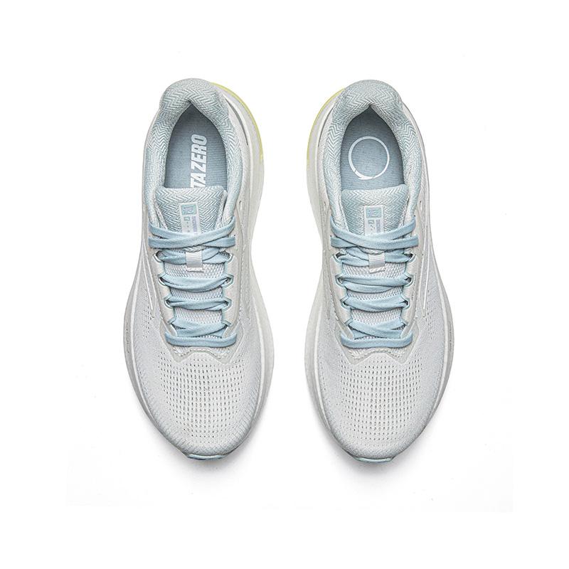 Anta Champion 5 Running Shoes Comfortable Stylish Shock Absorbing Durable Low Top Nitrogen Technology Women Sneaker White Blue 122635562-1