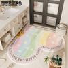 Cute Style Floor Mat Bathroom Floor Mat Bathroom Door Wear-resistant and Anti Slip Mat