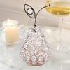Crystal Fruit Ornament Nordic Pear Statue for Party Living Room and Home Decor