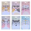 270 Vel 6 Blokken Schattige Cartoon Plaknotities Kawaii Dieren Vorm Markers Vlaggetjes Zelfklevende Memo Blokken Kantoor Cadeaus Tab Bladwijzers