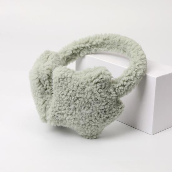 Earmuffs Star-Shaped Design Ultra-Soft Plush Warm Winter Earmuffs Cold Wind Ear Muffs Ear Protection Fuzzy