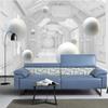 Abstract Corridor Space Spherical 3D Mural Wallpaper Living Room Study Background Wall Mural Home Decoration