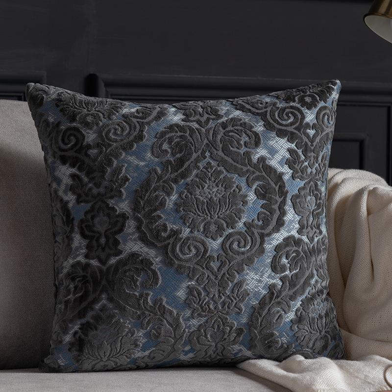 45x45/50x50cm Europäische Samt-Kissenhülle Luxuriöse Jacquard-Kissenhülle 2026 Neu Weiches Dekokissen für Sofa Wohnzimmer