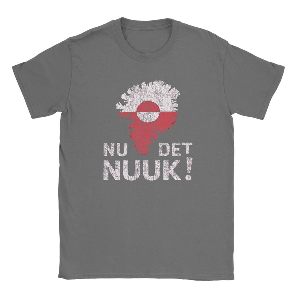Harajuku TShirt Summer Greenland NuDetNuuk Hip Hop TShirts Cotton Tee Shirt for Men Y2K Casual Big Size Short Sleeve Tops