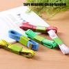 6 Piece Mini Retractable Measuring Tape Iron Tip Design Portable Sewing Ruler Construction for Professional Crafting Projects