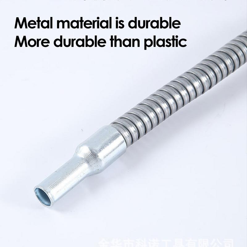 1pcs Iron Refueling Funnel with Filter Screen Flexible Widely Mouth Spillproof for Engine Oil Liquid Fluids Gasoline Motorcycles