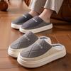 Cotton slippers men's winter indoor home non-slip velvet waterproof slippers men's