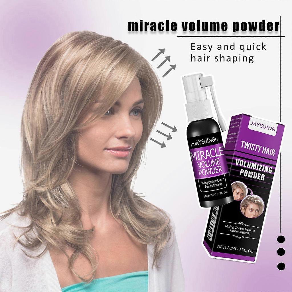 Jaysuing Hair Volumizing Spray, Oil Removal Leave-in Refreshing Air sense Oil control Dry Hair Lasting Styling Lazy People