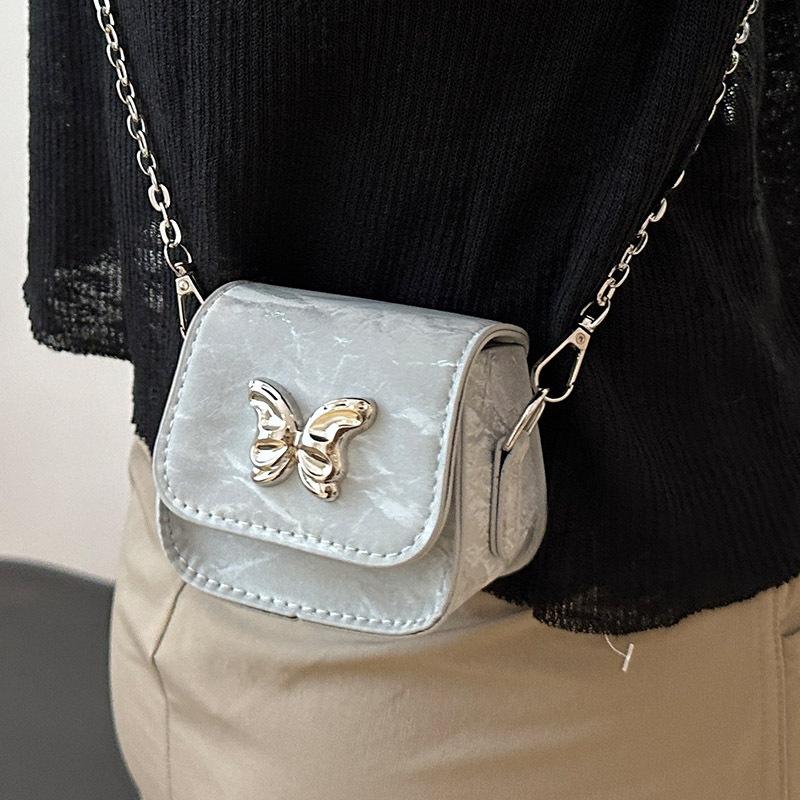 Bolso bandolera mini de verano para mujer, estilo lápiz labial, versátil, estilo extranjero, con cadena para el hombro.