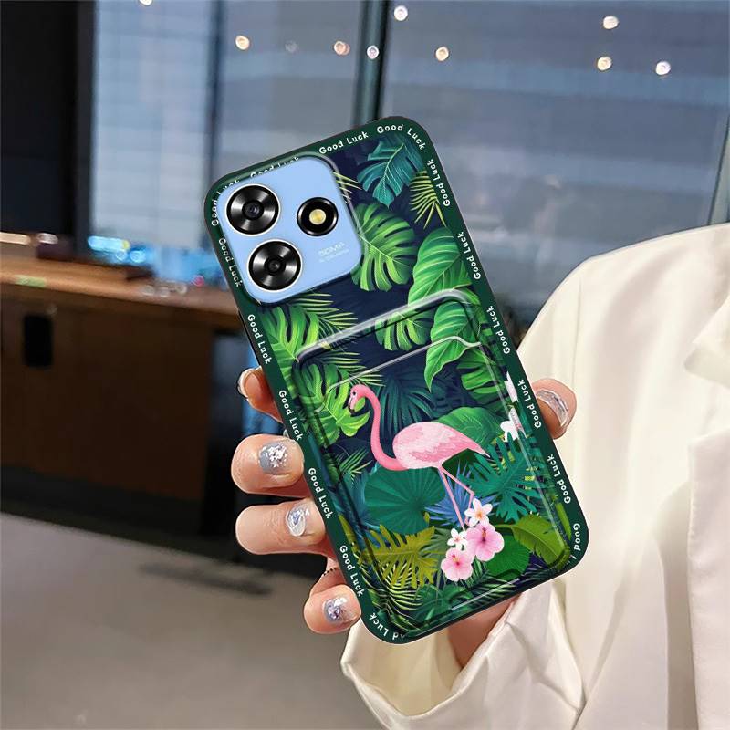 Waterproof Fashion Design Phone Case For ZTE Blade A73 4G/V50 Smart/V50 Design 4G/Axon50Lite Card Bag Back Cover Cartoon
