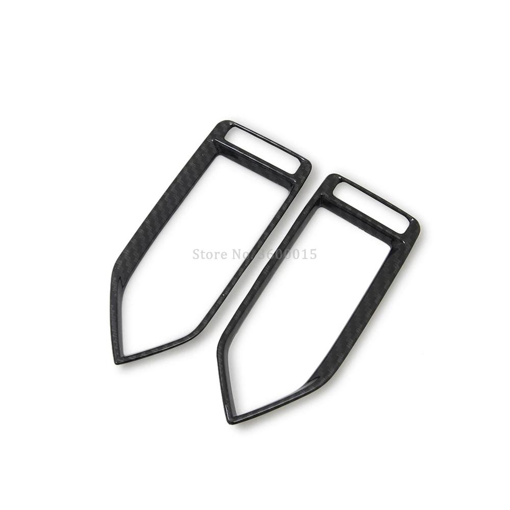 For Mazda CX-5 CX5 KF 2017- 2024 Carbon Fiber Side Air Condition Vent Outlet Cover Trim Interior Accessories Car Styling