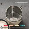 304 Stainless Steel Coffee Storage Can with Vent Valve, Sealed for Freshness