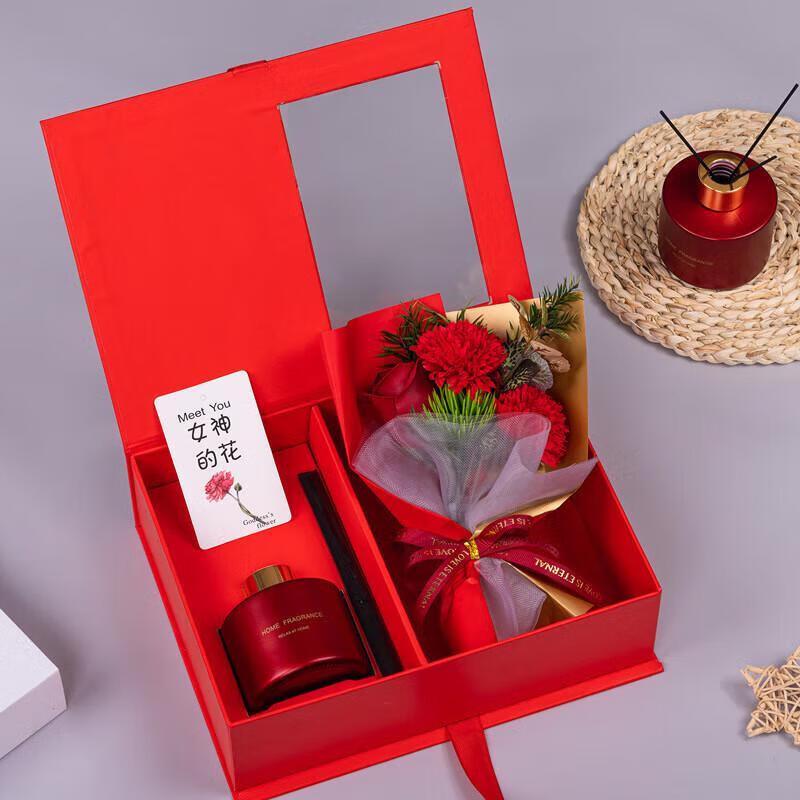 JINGRUIXIANG Preserved Flower Scented Gift Set
