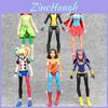 Vibrant 15cm Supergirl Wonder Woman Batgirl Harley Quinn Female Superhero Figurines