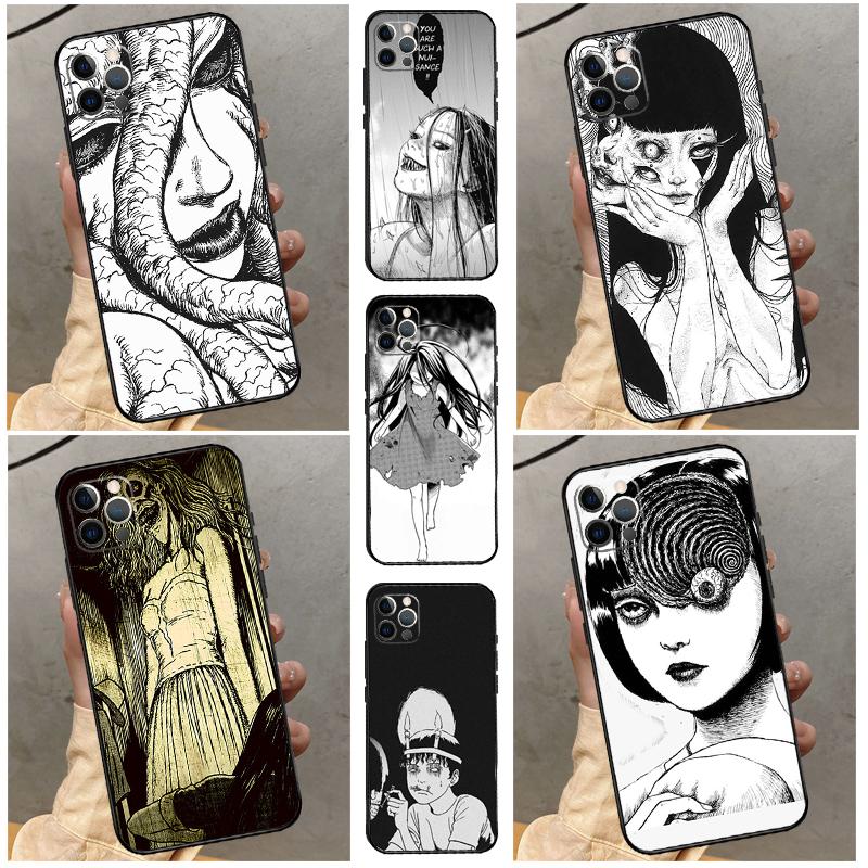 Horror Manga Style Case For Realme 15 Pro GT7 GT6 11 12 13 14 Pro Plus C55 C51 C53 C35 C33 C61 C65 C67 C71 C75