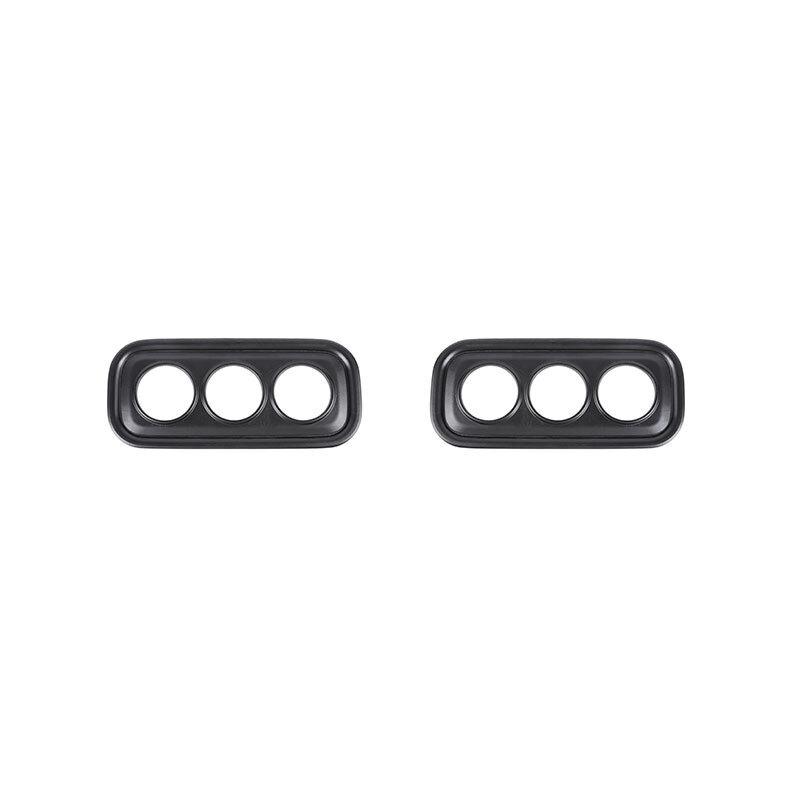 SHINEKA Lamp Hoods For Suzuki Jimny 2007-2017 Car Tail Light Lamp Rear Fog Light Decoration Cover Trim Kit Exterior Accessories