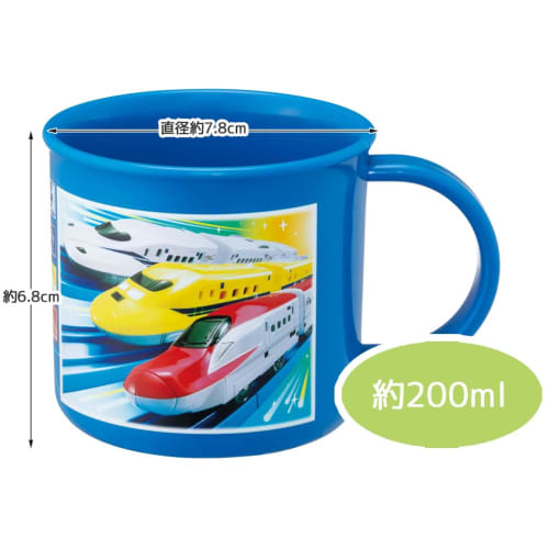Skater Antibacterial Cup Plarail 24 200ml Dishwasher Safe Made in Japan KE4AAG-A
